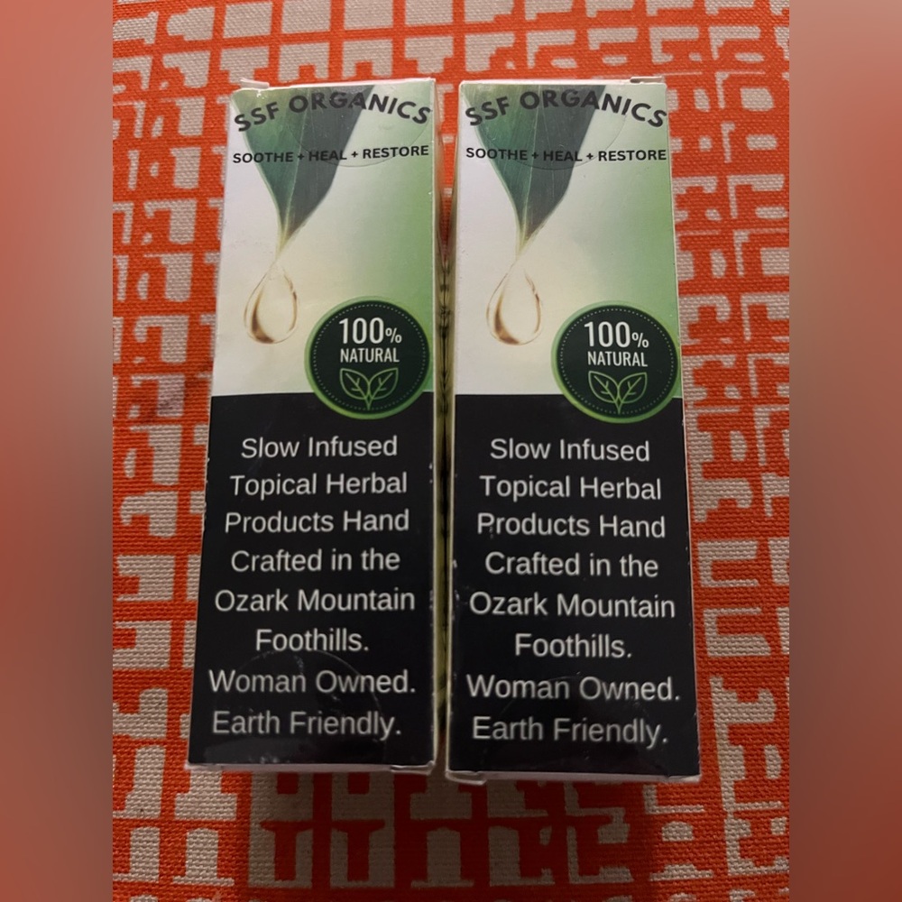 SSF Organics Slow Infused Topical Herbal Products - 1 oz